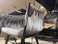 Set van 6 eetkamerstoelen, home bound by ky, cleo, taupe - afbeelding 3 van  5