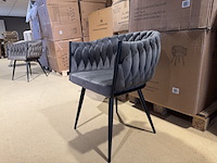 Set van 6 eetkamerstoelen home bound by ky, cleo, taupe - afbeelding 1 van  4