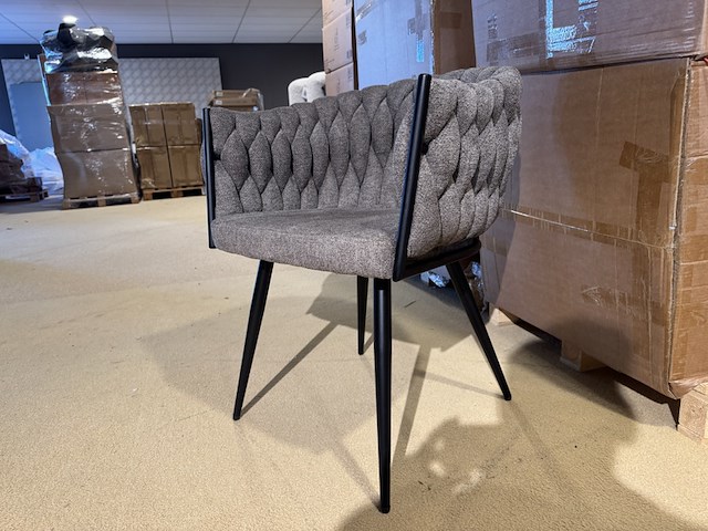 Set van 6 eetkamerstoelen home bound by ky, cleo, taupe - afbeelding 1 van  4