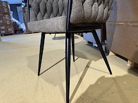 Set van 6 eetkamerstoelen home bound by ky, cleo, taupe - afbeelding 4 van  4