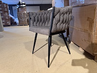 Set van 6 eetkamerstoelen home bound by ky, cleo, taupe - afbeelding 1 van  3