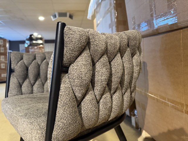 Set van 6 eetkamerstoelen home bound by ky, cleo, taupe - afbeelding 3 van  3