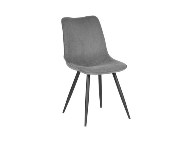Set van 6 eetkamerstoelen label51, jort, donker grijs - afbeelding 1 van  1