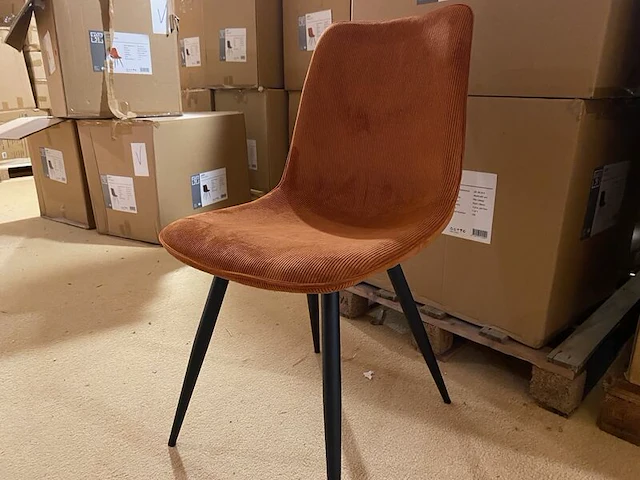 Set van 6 eetkamerstoelen label51, jort, rust - afbeelding 1 van  6