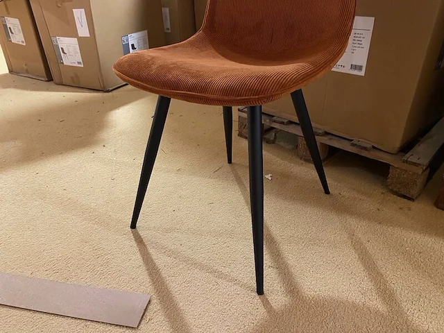 Set van 6 eetkamerstoelen label51, jort, rust - afbeelding 2 van  6