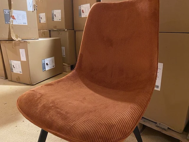 Set van 6 eetkamerstoelen label51, jort, rust - afbeelding 3 van  6