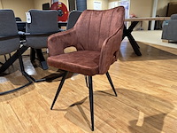 Set van 6 eetkamerstoelen, label51, noud, rust - afbeelding 1 van  5