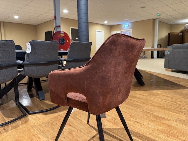 Set van 6 eetkamerstoelen, label51, noud, rust - afbeelding 3 van  5