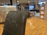 Set van 6 eetkamerstoelen, label51, slim, army - afbeelding 4 van  5