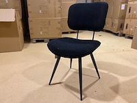 Set van 6 eetkamerstoelen label51, ted, zwart - afbeelding 1 van  4