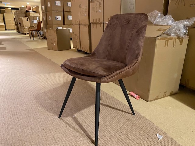 Set van 6 eetkamerstoelen, rust - afbeelding 1 van  4