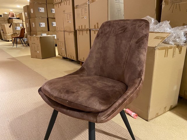 Set van 6 eetkamerstoelen, rust - afbeelding 2 van  4