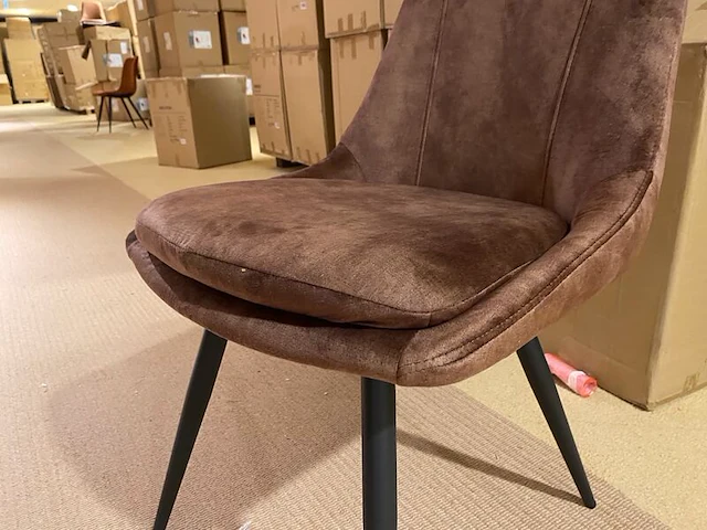 Set van 6 eetkamerstoelen, rust - afbeelding 2 van  6
