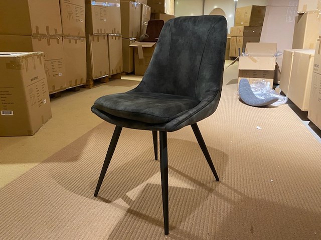 Set van 6 eetkamerstoelen, vinivo, army - afbeelding 1 van  3