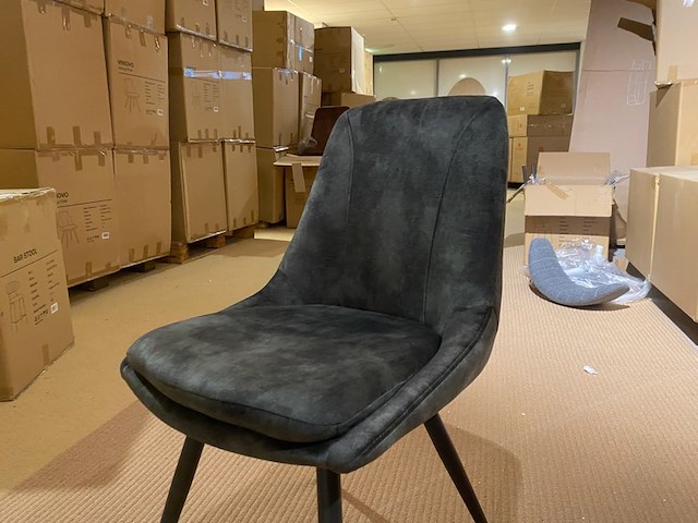 Set van 6 eetkamerstoelen, vinivo, army - afbeelding 2 van  3