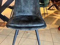 Set van 6 eetkamerstoelen, vinivo, army - afbeelding 3 van  5