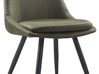 Set van 6 eetkamerstoelen, vinovo, army - afbeelding 1 van  3