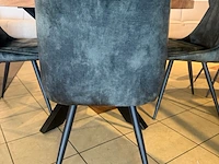 Set van 6 eetkamerstoelen, vinovo, army - afbeelding 5 van  5