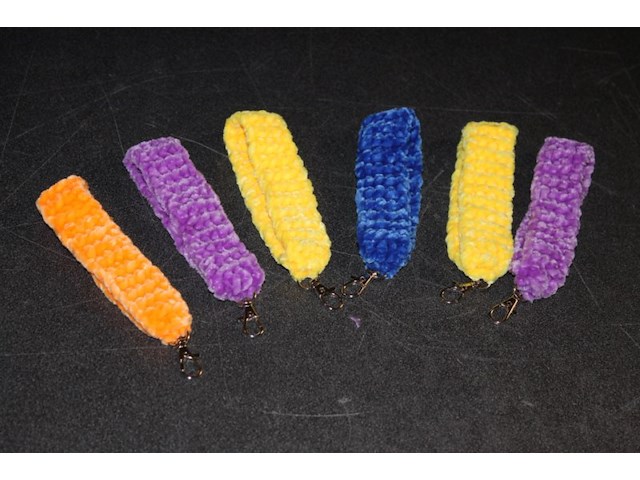 Set van 6 handgemaakte wristlets - afbeelding 1 van  3