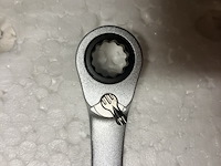 Set van 6 steekring sleutels, ring met ratel voor maten zie foto 5 een product van amwitt tools professioneel - afbeelding 6 van  11