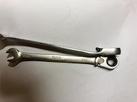 Set van 6 steekring sleutels, ring met ratel voor maten zie foto 5 een product van amwitt tools professioneel - afbeelding 10 van  11