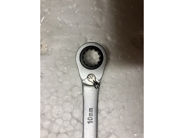 Set van 6 steekring sleutels, ring met ratel voor maten zie foto 5 een product van amwitt tools professioneel - afbeelding 11 van  11