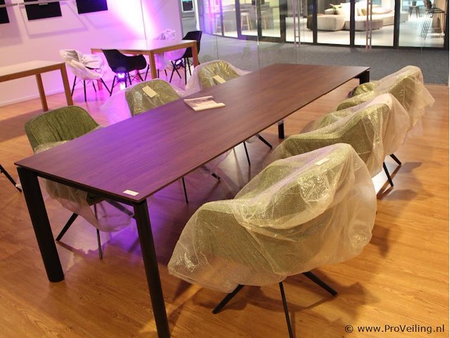 Set van 6 stuks eetkamerstoelen charley - afbeelding 1 van  6