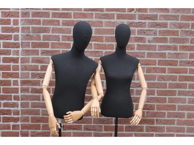 Set van mannelijke en een vrouwelijke paspop - afbeelding 4 van  5