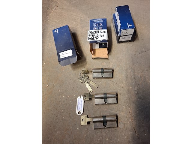 Set veiligheids cilinders skg3, gelijksluitend pfaffenhain - afbeelding 1 van  5