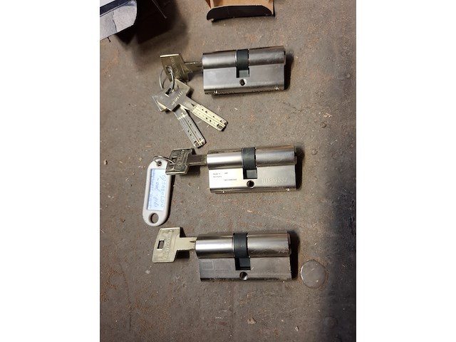 Set veiligheids cilinders skg3, gelijksluitend pfaffenhain - afbeelding 2 van  5