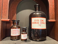 Set vintage apothekerspotten - afbeelding 2 van  5