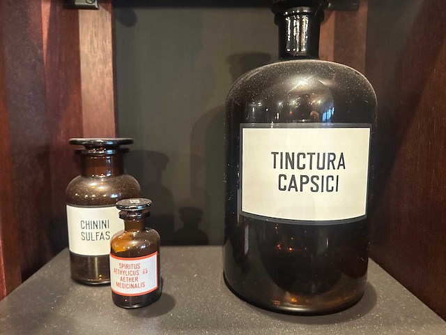 Set vintage apothekerspotten - afbeelding 5 van  5