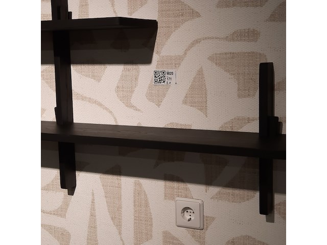Set wandplanken kristensen, optic, zwart - afbeelding 9 van  10