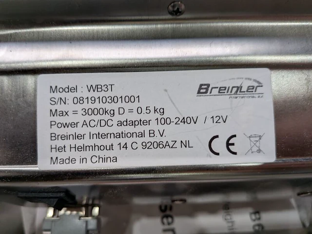 Set weegbalken, breinler, b6s - afbeelding 17 van  17