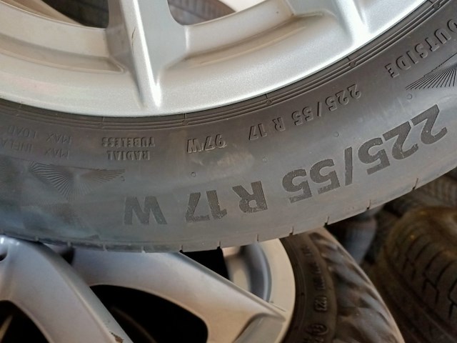 Set wielen, bmw, 225/55 r17 - afbeelding 5 van  5