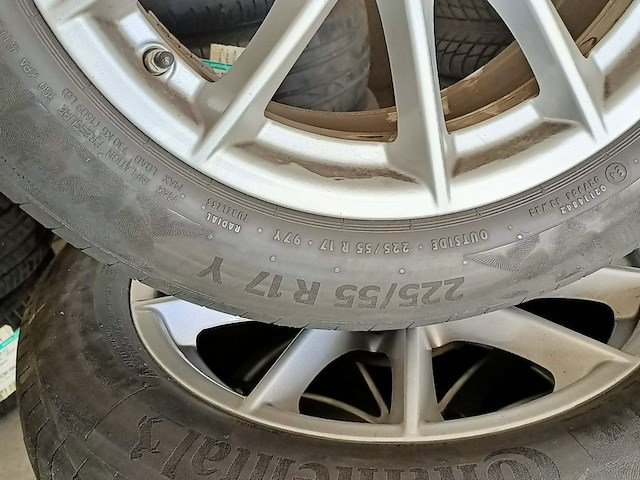 Set wielen, bmw, 225/55 r17 - afbeelding 5 van  6