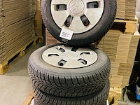 Set winterbanden, dunlop, 165/7or14, volkswagen up