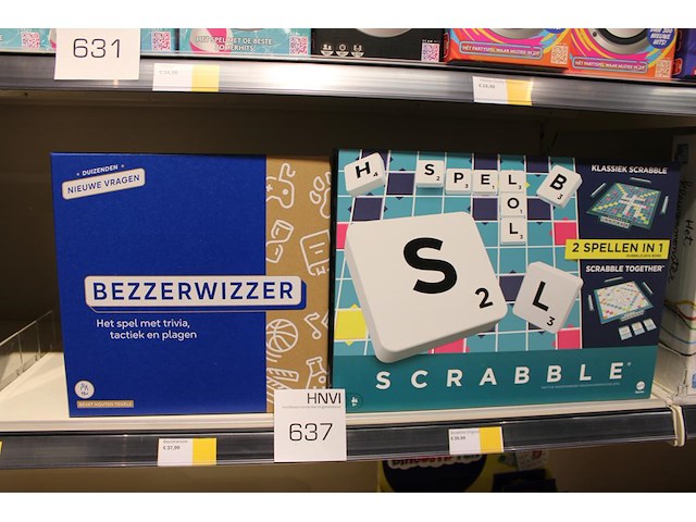 Set woordspellen bezzerwizzer en scrabble. - afbeelding 1 van  1