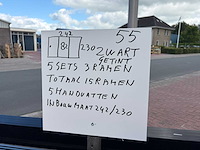 Sets glaspanelen - 82 cm x 230 cm getint glas (5x3) - afbeelding 10 van  11