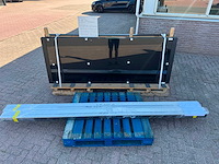 Sets glaspanelen - 86 cm x 230 cm getint glas (4x3) - afbeelding 7 van  10