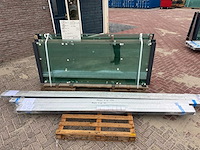 Sets glaspanelen - 90, 94 & 102 cm x 240cm helder glas (3x3) & (3x4) - afbeelding 6 van  6