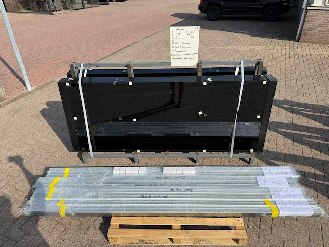 Sets glaspanelen - 90 cm x 230 cm getint glas (8x3) - afbeelding 6 van  10
