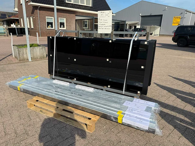 Sets glaspanelen - 90 cm x 230 cm getint glas (8x3) - afbeelding 3 van  10