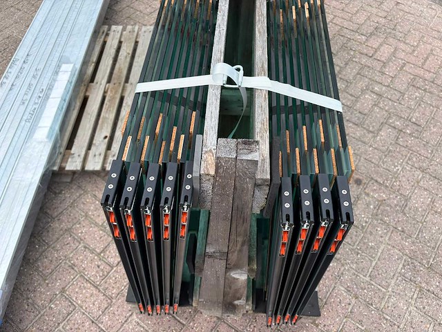Sets glaspanelen - 94 cm x 215 cm helder glas (6x3) - afbeelding 7 van  10