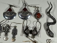 Sets zilveren oorhangers - afbeelding 3 van  10