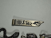 Sets zilveren oorhangers - afbeelding 5 van  10