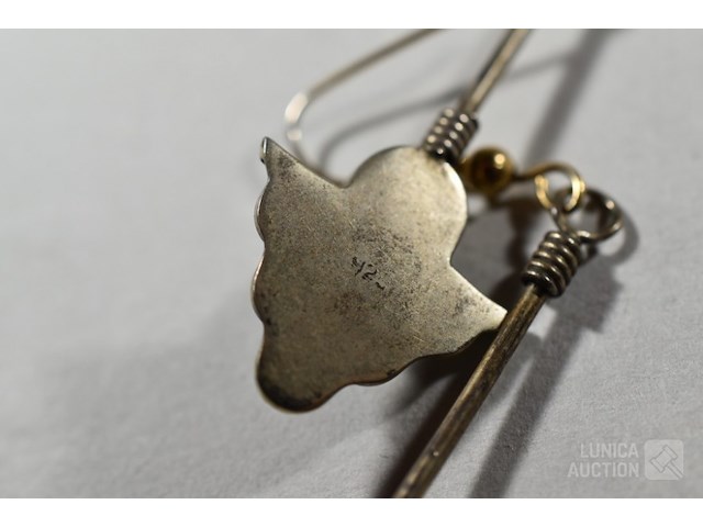 Sets zilveren oorhangers - afbeelding 7 van  10