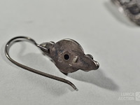 Sets zilveren oorhangers - afbeelding 10 van  10