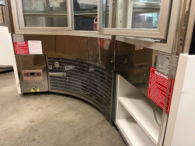 Sevel - baroque new 600 dry pastry, baroque new v-r 1600 p - gebaksvitrine 2-delig - afbeelding 12 van  15