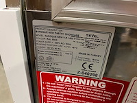 Sevel - baroque new 600 dry pastry, baroque new v-r 1600 p - gebaksvitrine 2-delig - afbeelding 14 van  15